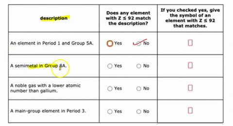 read-each-description-in-the-first-column-of-the-table-below-if-any-chemical-element-with-atomic-number-of-92-or-less-matches-the-description-check-yes-and-enter-the-chemical-symbol-of-an-el-29954