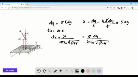 iii-uniform-plane-of-charge-charge-is-distributed-uniformly-over-a-large-square-plane-of-side-ell-as-shown-in-fig-68-the-charge-per-unit-area-left-mathrm-c-mathrm-m-2-right-is-sigma-determine-the-el-2