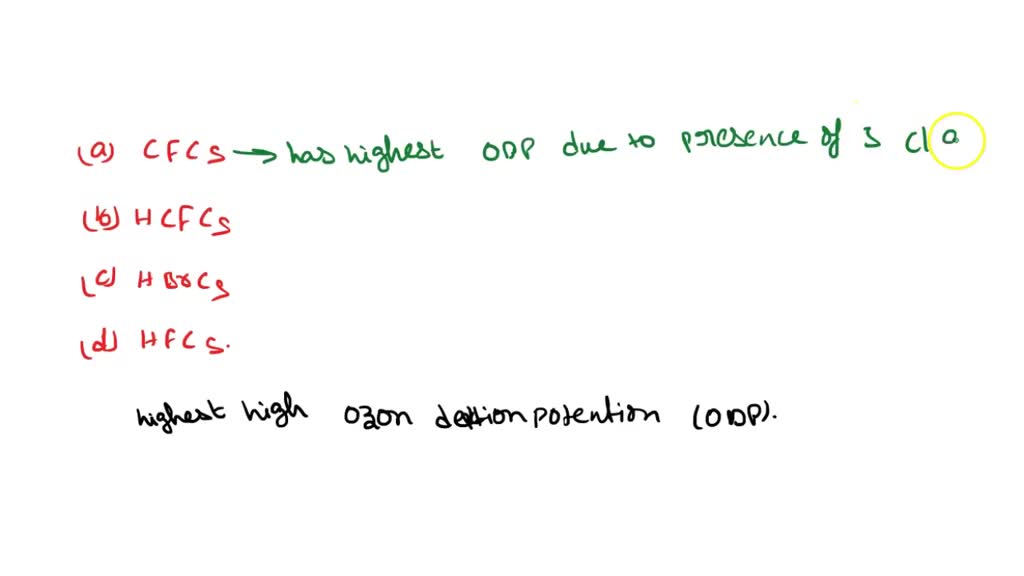SOLVEDOf the four common types of refrigerants has the highest high