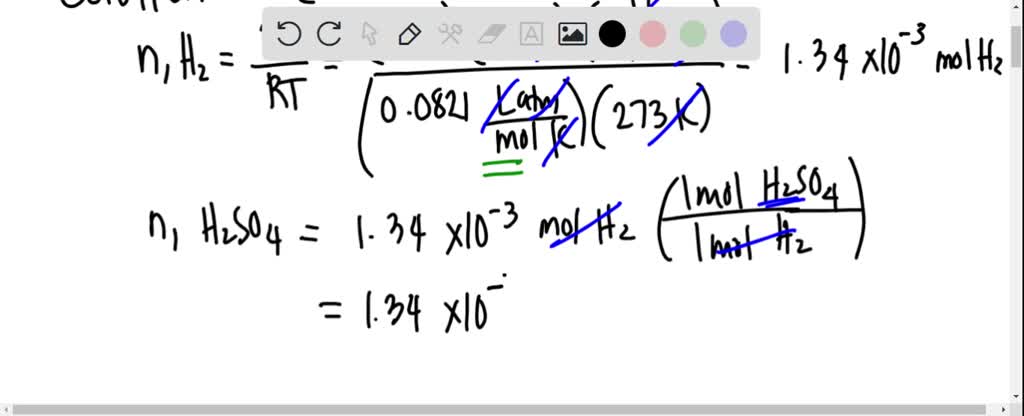 SOLVED: What volume of 1.0 M sulfuric acid solution is needed to ...