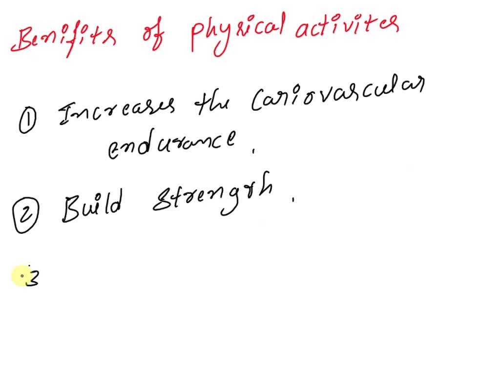 SOLVED: Explain the effects of exercises on your health-related