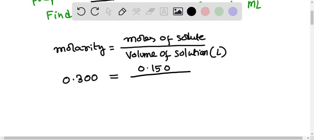 SOLVED: Question 8 of 21 Submit How many mL of 0.300 M NaCl solution ...