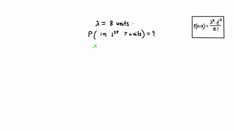 given-an-arrival-process-with-l-80-what-is-the-probability-that-an-arrival-occurs-in-the-first-t-7-time-units-64715
