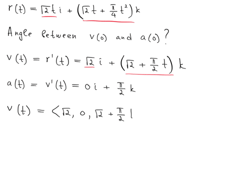 the-vector-rt-is-the-position-vector-of-a-particle-at-time-t-find-the-angle-between-the-velocity-and-the-acceleration-vectors-at-time-t0-r-vzti-nt-gey-0a-0-b-1-oc-2-0-d-73262