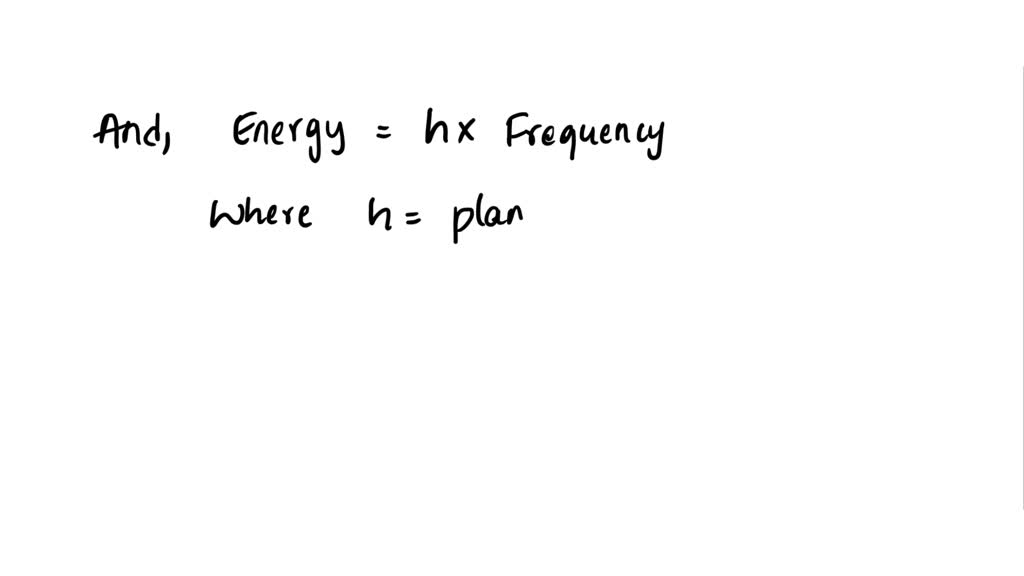 SOLVED Select the correct statement Both wavelength and frequency are