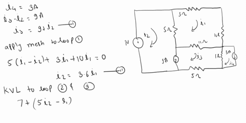 for-the-circuit-shown-determine-the-mesh-current-i1-and-determine-the-power-dissipated-by-the-1-resistor-30-ww-ww-110-5-ww-60716