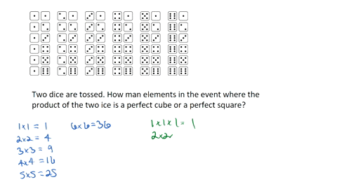 two-dice-were-tossed-determine-how-many-elements-are-there-in-the-event-where-the-product-of-the-two-dice-is-a-perfect-cube-or-a-perfect-square-43915