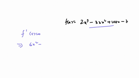 the-function-fx2-x3-33-x2108-x-7-has-two-critical-numbers-the-smaller-one-is-mathrmx-and-the-larger-one-is-x