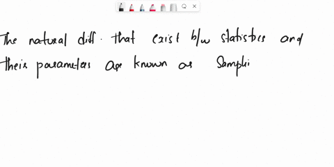 question-24-although-samples-are-usually-representative-of-the-populations-from-which-they-are-selected-you-should-not-expect-sample-statistic-to-be-exactly-equal-to-the-corresponding-popula-66378