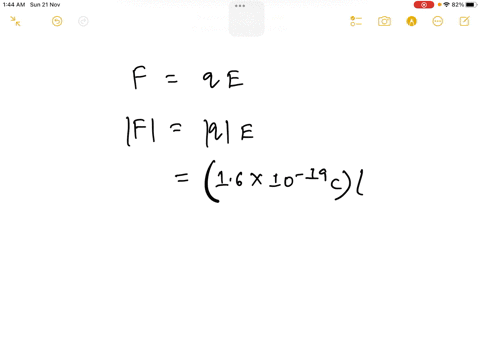 i-what-are-the-magnitude-and-direction-of-the-electric-force-on-an-electron-in-a-uniform-electric-fi-89084