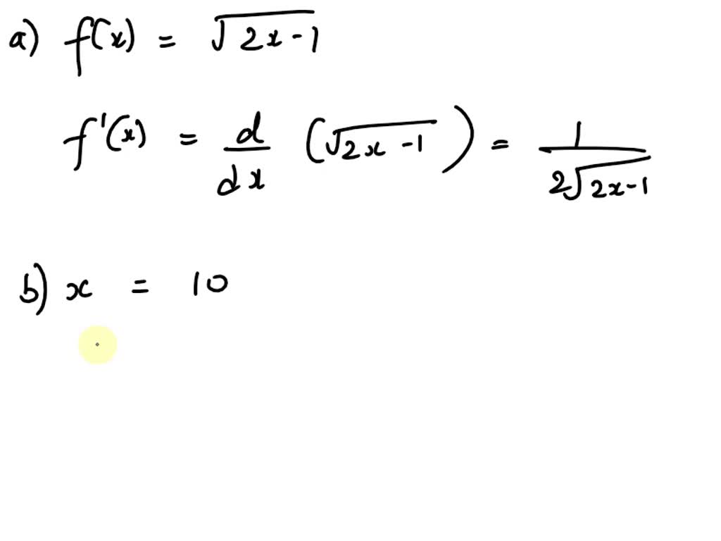 solved-1-calculate-the-derivatives-of-the-following-functions-using