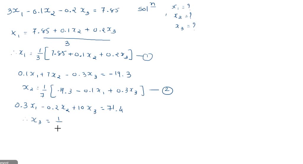 SOLVED: Edit the Gauss-Seidel .m file to illustrate the convergence of ...