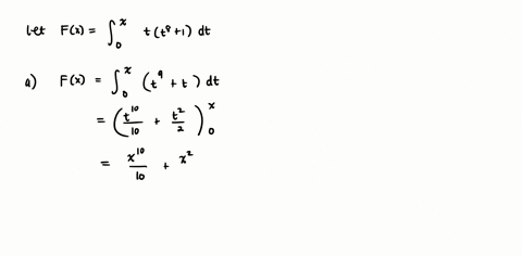 consider-the-following-fx-tt8-1-dt-a-integrate-to-find-f-as-a-function-of-x_-fx-b-demonstrate-the-second-fundamental-theorem-of-calculus-by-differentiating-the-result-in-part-a_-fx