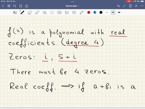 informalion-given-about-polynomial-fx-whose-coefficients-real-numbers-find-the-remaining-zeros-of-f-degree-4-zeros_-enter-the-remaining-zeros-of-f-use-comma-separate-answers-as-needed-78655