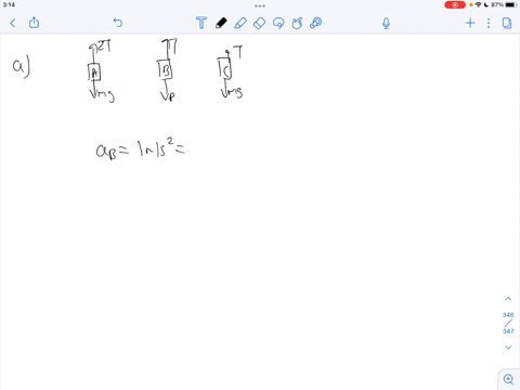 the-figure-below-shows-a-pulley-system-with-3-masses-assume-that-the-pulleys-are-frictionless-and-that-the-axles-are-massless-the-masses-of-blocks-a-b-and-c-are-kg-4-kg-and-4-kg-respectively-88004