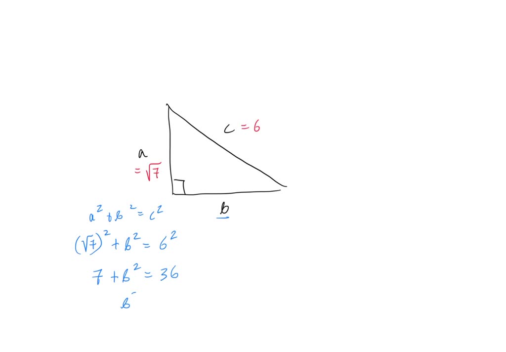 SOLVED Suppose ABC is a right triangle with sides of lengths a b