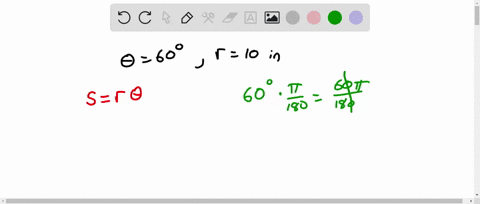find-an-arc-length-area-sectorcentral-angle-60radius-10inches-76117