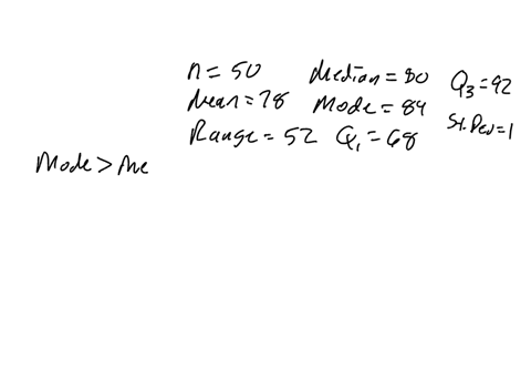 for-a-particular-sample-of-50-scores-on-a-statistics-exam-the-following-results-were-obtained-mean78-median-80-mode-84-range-52-q1-68-q3-92-standard-deviation-11-what-score-was-earned-by-mor-03852