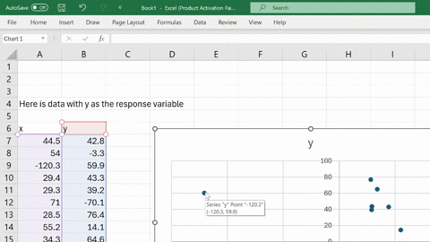 here-is-data-with-y-as-the-response-variable-begintabularrc-hline-multicolumn1c-mathbfx-mathbfy-hline-445-428-hline-54-33-hline-1203-599-hline-294-433-hline-293-392-hline-71-701-hline-285-764-hline-55
