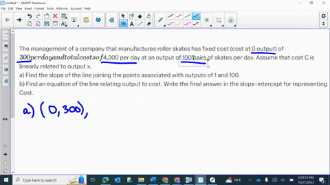 the-management-of-a-company-that-manufactures-roller-skates-has-fixed-cost-cost-at-0-output-of-300-per-day-and-total-costs-of-4300-per-day-at-an-output-of-100-pairs-of-skates-per-day-assume-81463