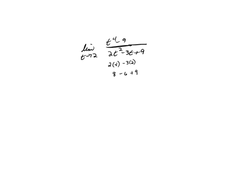 evaluate-the-limit-using-the-appropriate-limit-laws-if-an-answer-does-not-exist-enter-dne-lim-t-2-t4-9-2t2-3t-9-25732