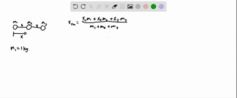 consider-a-rigid-3-mass-system-with-origin-at-the-leftmost-mass-1-kg-which-can-rotate-about-an-axis-perpendicular-to-the-system-the-mass-are-separated-by-rods-of-length-5m-so-that-the-entire-82053