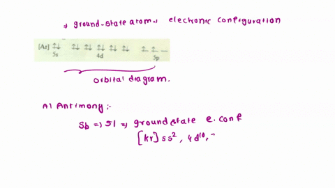 which-ground-state-atom-has-an-electron-configuration-described-by-the-following-orbital-diagram-ar-4-4-f-4-4-4-1-ss-4d-sp-a-antimony-b-indium-c-tin-d-germanium-e-lead-96387