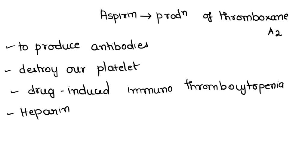 SOLVED Text Aspirin, a common OTC medication, can have several side effects and place a