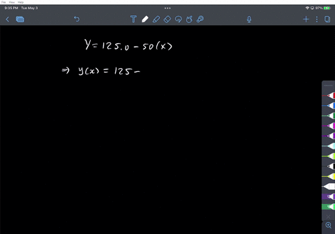 a-regression-analysis-yields-the-equation-y-1250-5ox-if-an-x-has-value-of-10what-is-the-predicted-value-of-y-5oo-375-625-500-03524