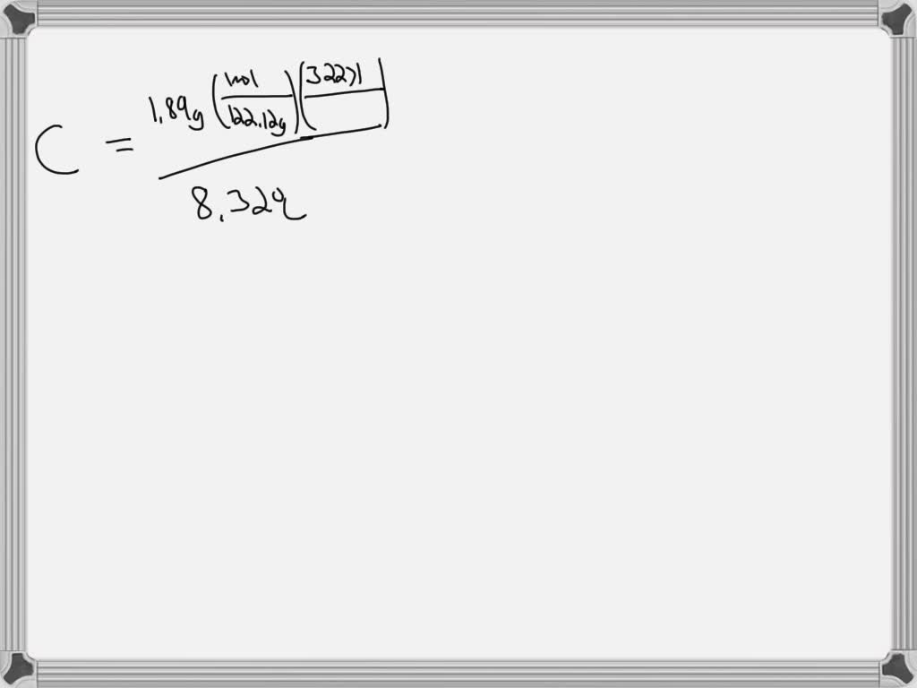 SOLVED A bomb calorimeter containing 900 grams of water was calibrated