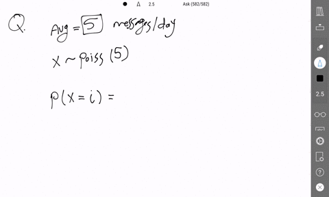 a-statistics-professor-receives-an-average-of-five-e-mail-messages-per-day-from-students-assume-the-number-of-messages-approximates-a-poisson-distribution-what-is-the-probability-that-on-a-r-36216