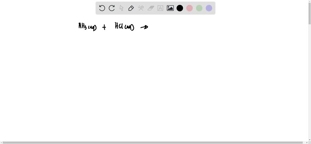 SOLVED: Complete the balanced chemical reaction for the following weak