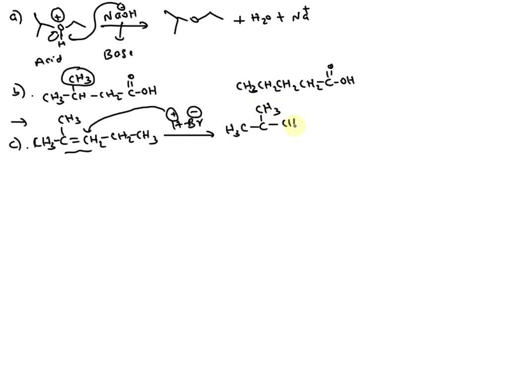 SOLVED: Question 1: a) Identify the acid and the base and provide a ...