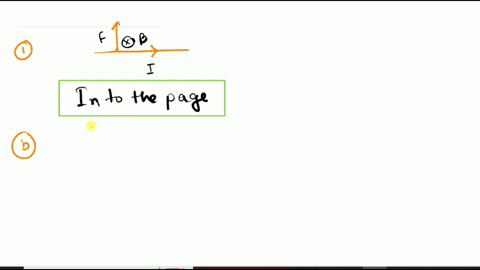 a-wire-carrying-conventional-current-to-the-right-experiences-an-upward-force-from-an-external-magnetic-field-in-what-direction-is-the-magnetic-field-pointing-a-downward-b-out-of-the-page-c-75008