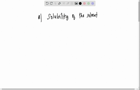 what-are-the-factors-that-make-a-pigment-or-a-substance-more-or-less-soluble-in-chromatography-01849
