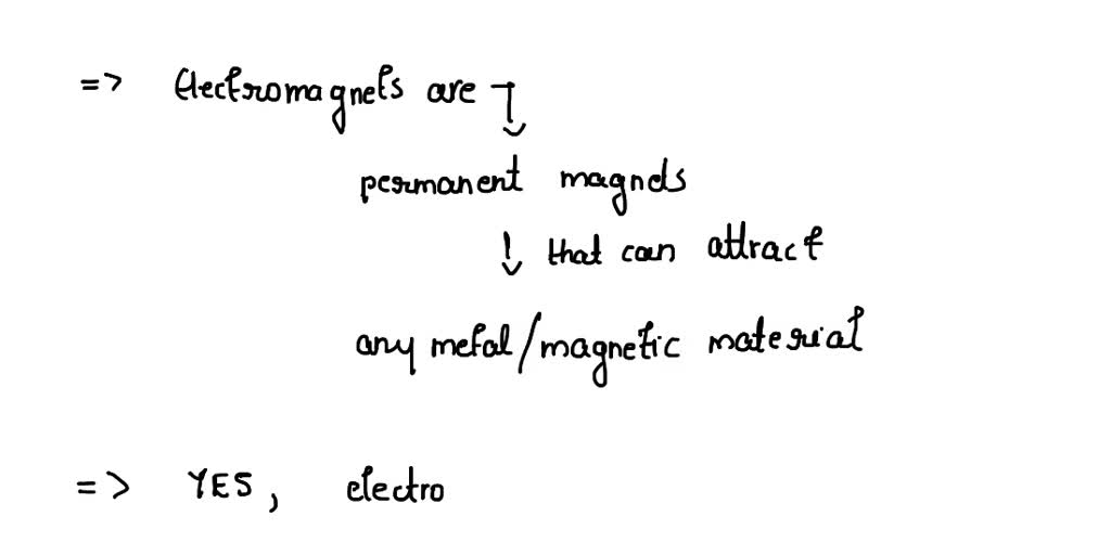 SOLVED an may be produced by making electricity flow