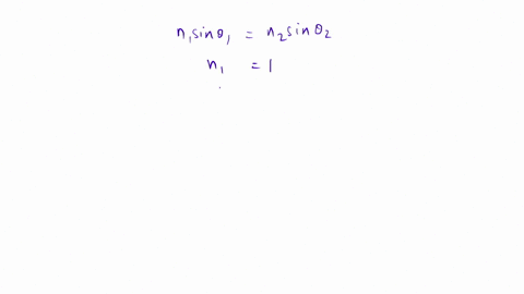 use-n1sin1n2sin2-law-of-refractionn1sin1n2sin2-law-of-refraction-to-calculate-the-index-of-refraction-of-water-using-the-fact-that-the-index-of-refraction-in-air-is-100-angle-of-reflection-3-22744