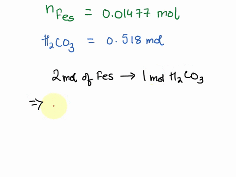 2fes-hco-2feo-choh-_-2s-ist-attempt-part-1-1point-j-see-periodic-table-how-much-feo-is-produced-starting-with-130-g-fes-and0518-moles-of-hzco3-if-the-reaction-results-in-a-777-yield-part-2-1-67897
