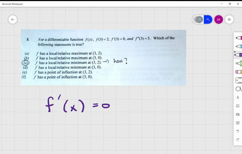 for-differentiable-function-fx-f3-2-f3-0-and-f35-_-which-of-the-following-statements-is-true-f-has-a-localrelative-maximum-at-3-2-f-has-a-localrelative-maximum-at-3-0-f-has-a-localrelative-m-57866