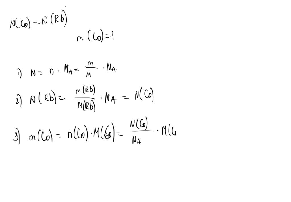 solved-a-sample-of-rb-weighs-55-5-grams-will-a-sample-of-co-that