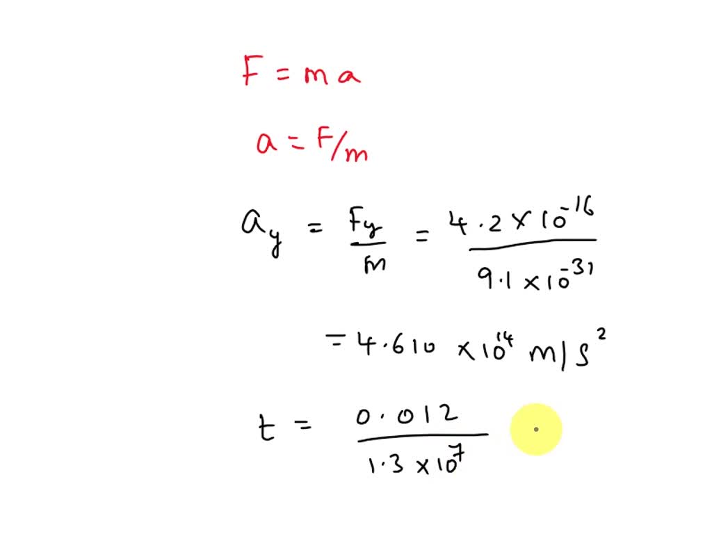 SOLVED: An electron with a speed of 1.3 * 10^7 m/s moves horizontally ...