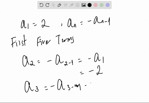 a-sequence-is-defined-recursively-list-the-first-five-terms-a_12-quad-a_n-a_n-1-2-38681