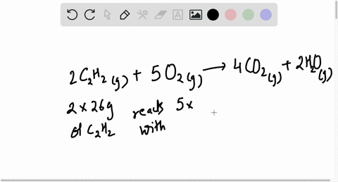 Consider the following equation that shows the reaction of...