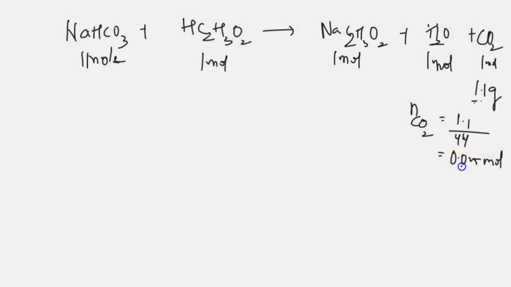SOLVED Supposed your teacher asked you to extract a 1.1 g of CO2 in