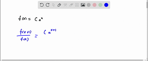 select-the-correct-choice-that-completes-the-sentence-below-fx-1-for-an-exponential-function-fx-ca-fx-26217