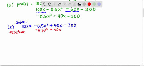 for-a-certain-company-the-cost-for-producing-x-items-is-60x-300-and-the-revenuw-for-selling-x-items-is-100x-05x2part-a-set-up-an-expression-for-the-profit-from-producing-and-selling-x-items-17217
