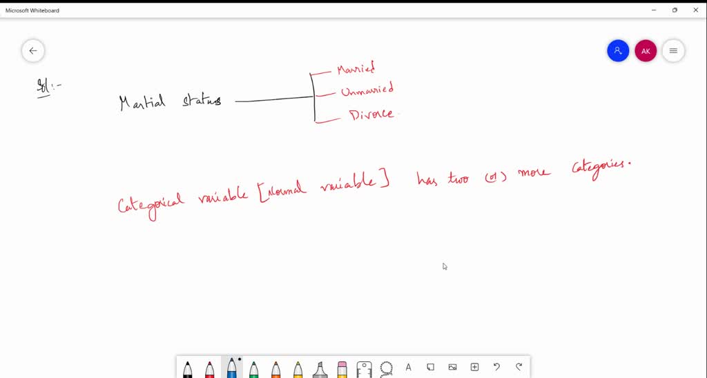 SOLVED Marital status is best defined as which of the following types of variables? Dichotomous