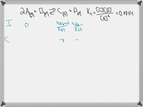 for-the-reaction-2ag-bl-cg-dg-at-700-c-kc-000114-calculate-the-number-of-moles-of-a-present-at-equilibrium-if-a-mixture-of-406-moles-of-c-and-406-moles-of-d-is-heated-to-700-c-in-a-864-l-con-66333