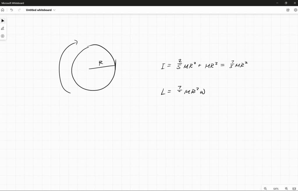 solved-a-solid-sphere-of-mass-m-and-radius-r-rotates-about-an-axis-that-is-tangent-to-the