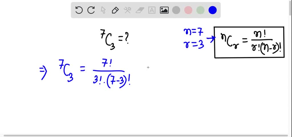 SOLVED: Note:- please also explain how to solve the nCr in that formula ...